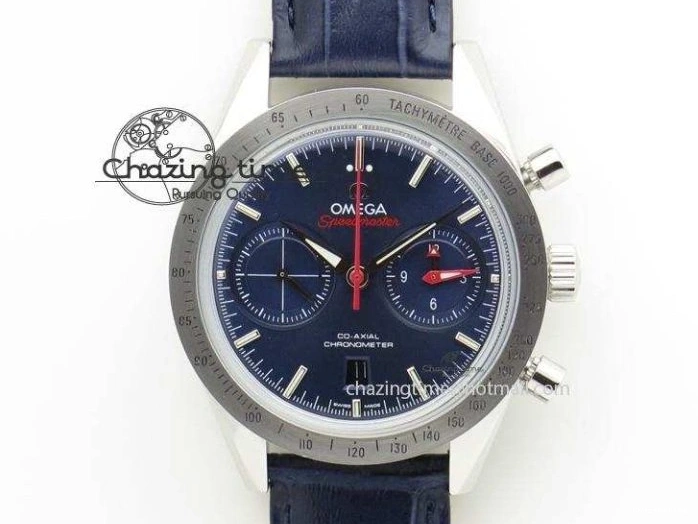 0227 HighQuality Seamaster 300M Chronometer SS Black OMF 1:1 Best Edition on SS Bracelet A2824 (Black Balance Wheel) V 7954